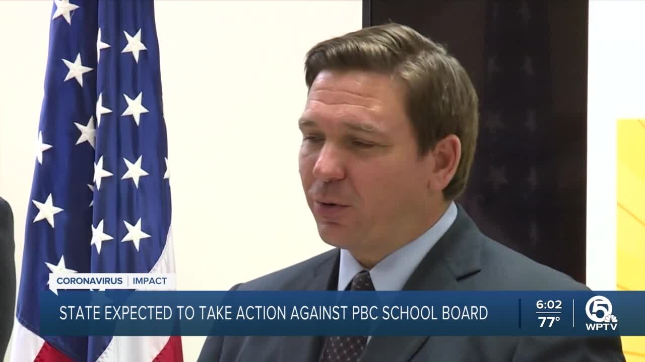 State expected to take action against Palm Beach County School Board