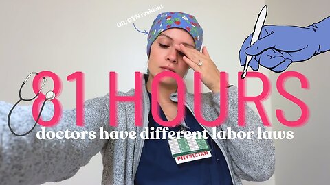 work 81 hrs in one week as a resident doctor | Dr. Rachel Southard