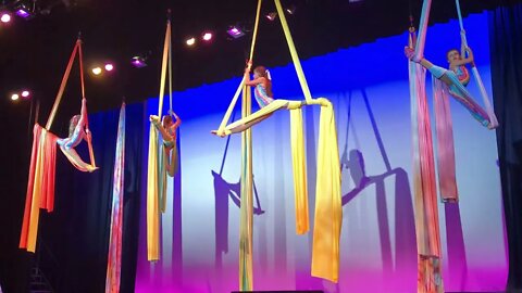 My Daughter's Aerial Silks Performance 2 of 2 - April 16, 2022