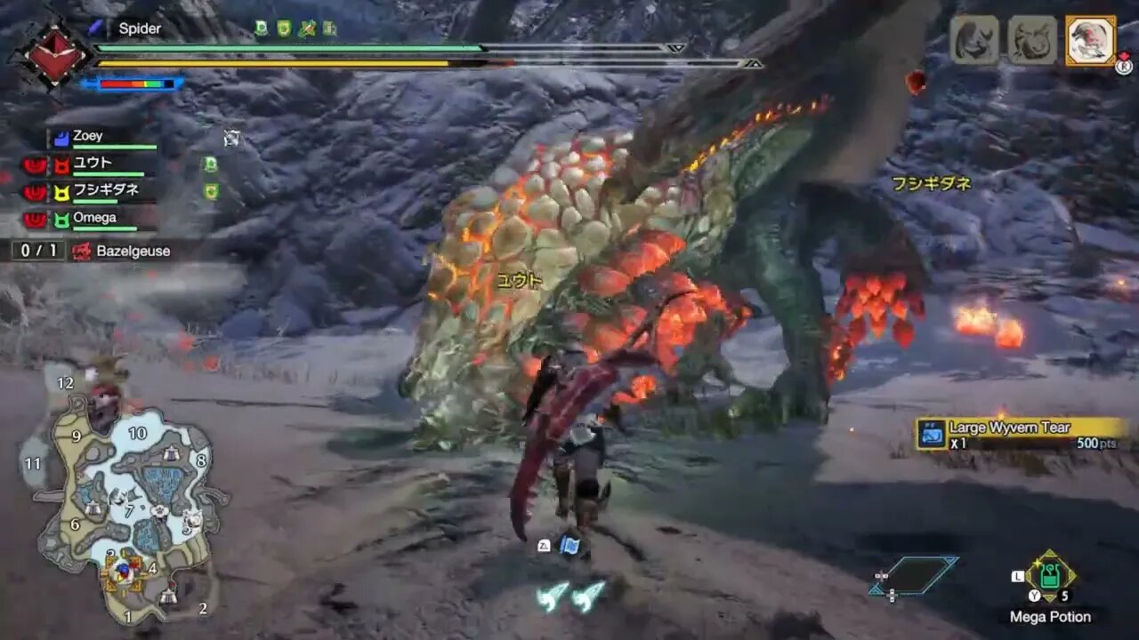 Monster Hunter Rise Switch Bazelgeuse Master Rank 5