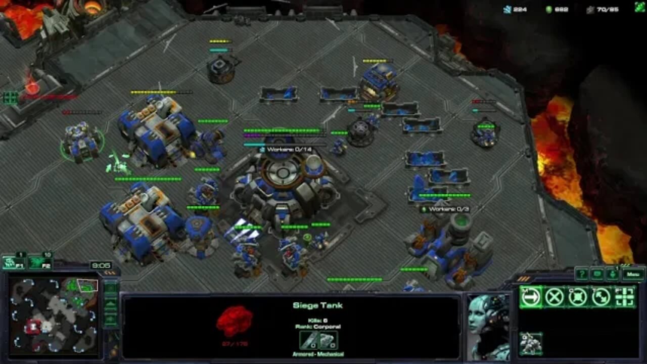 Session 3: Starcraft II (1v1 matchmaking as random) - -