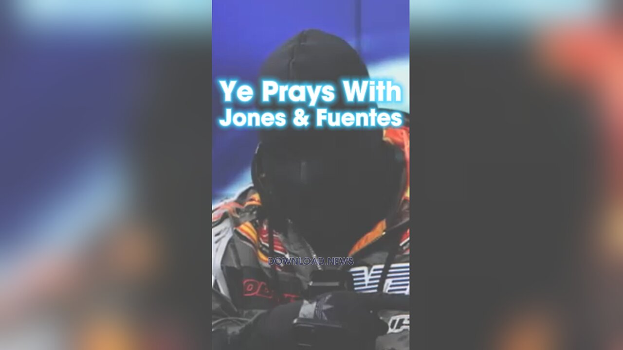 Ye Prays To God With Alex Jones, Nick Fuentes & The INFOWARRIORS