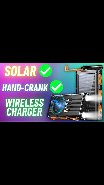 SOS Solar Phone Charger #solar #smartphone #chargers #unboxing