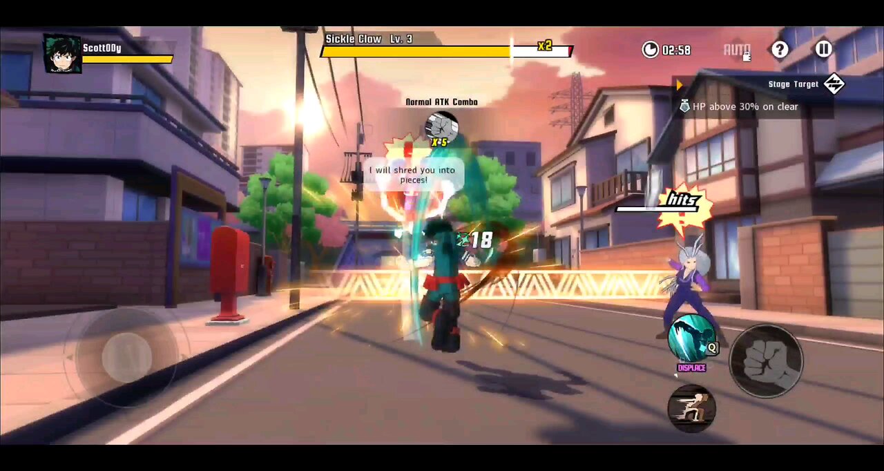 My hero academia strongest mobile gameplay