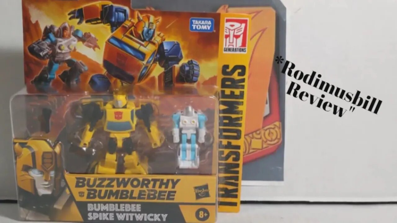 Buzzworthy Bumblebee BUMBLEBEE & SPIKE WITWICKY Transformers War for Cybertron Review by Rodimusbill