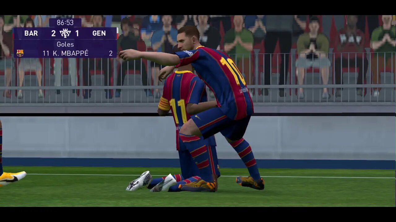 PES 2021: FC BARCELONA vs GENOA | Entretenimiento Digital 3.0