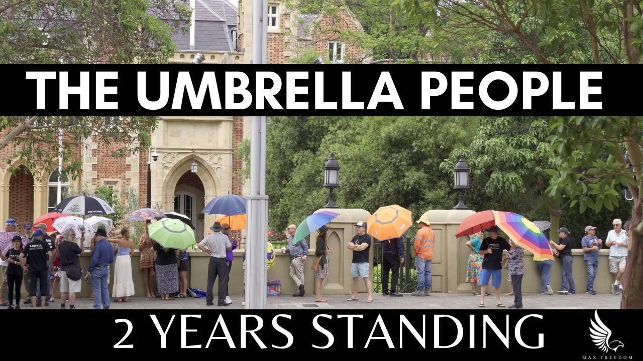 THE UMBRELLA PEOPLE 2 YEARS STANDING