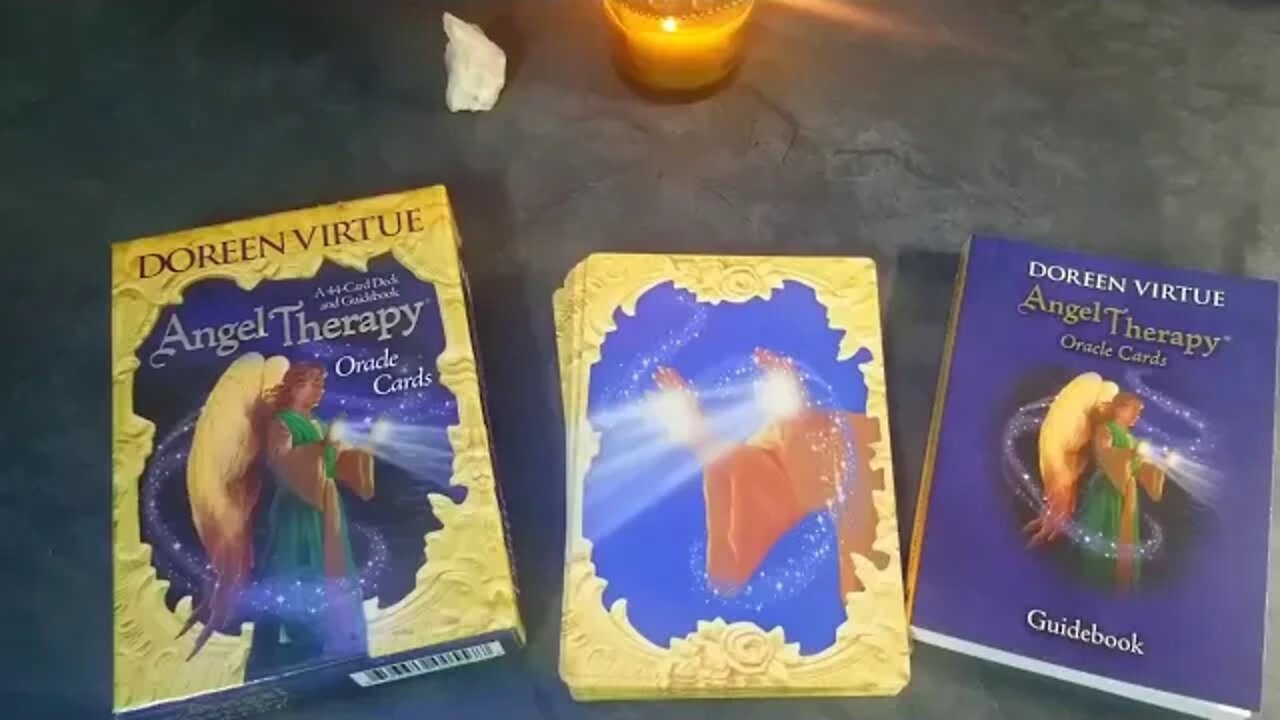 Angel Therapy Doreen Virtue • Oracle Deck Flip Through