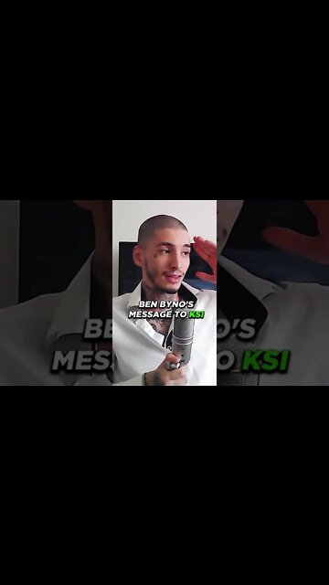 Ben Byno's Message To KSI #shorts #motivation #ksi #quotes #gym #inspiration #sidemen