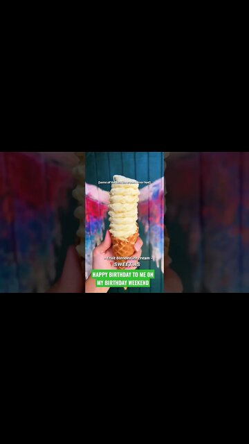 MY BIRTHDAY WEEKEND VIDEO #shorts