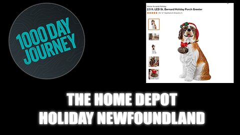 1000 Day Journey 0506 The Homemade Home Depot Holiday Newfoundland