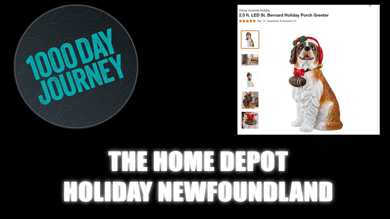 1000 Day Journey 0506 The Homemade Home Depot Holiday Newfoundland