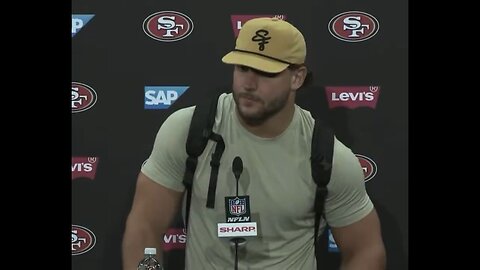 Nick Bosa On MAGA Hat Statement: I'm Not Gonna Talk Much About It…But I Think It's An Important Time