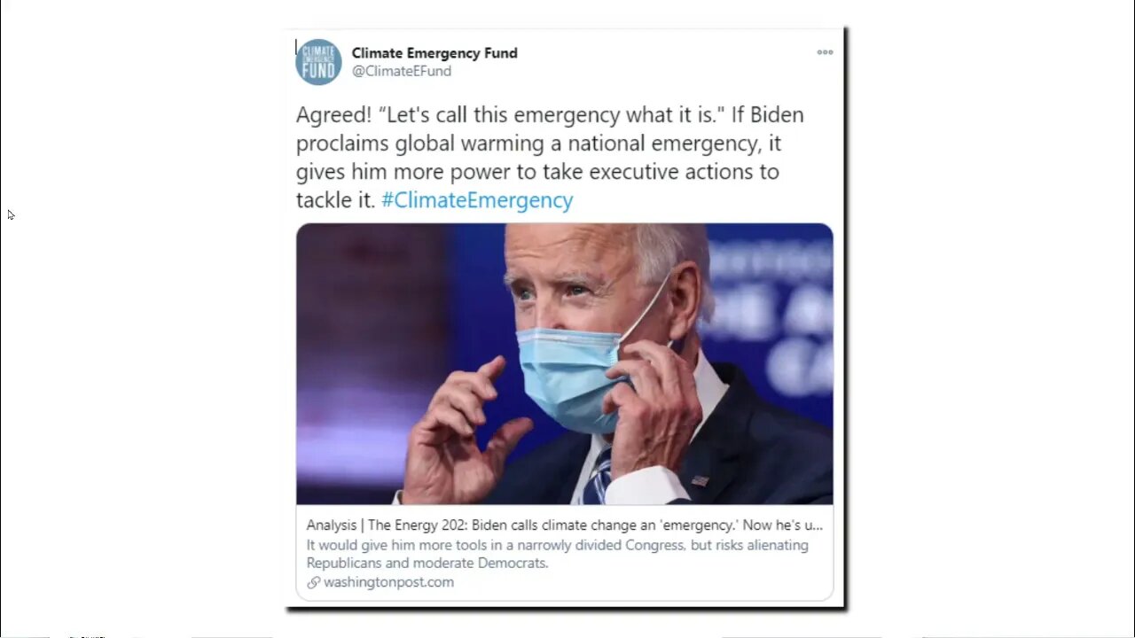"National Climate Emergency"