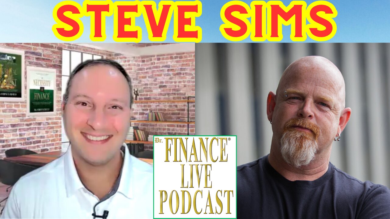 Dr. Finance Live Podcast Episode 24 - Steve Sims Interview - Luxury Concierge - Author - Speaker