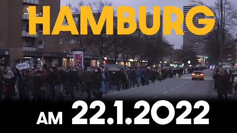 Hamburg trotzt Demo-Verbot - 15.01.2022