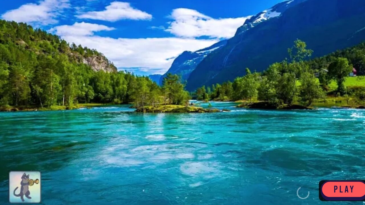 Amazing Nature Scenery Relaxing music for Stress Relief