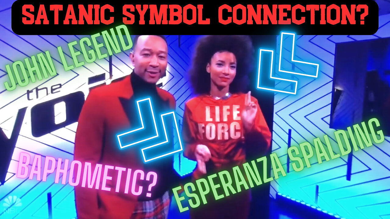 Satanic Symbol Connection? John Legend & Esperanza Spalding - Baphometic?