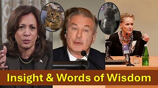 Kamala Harris, Alec Baldwin, Sharon Stone, Kim Williams | Mampara Words of Wisdom