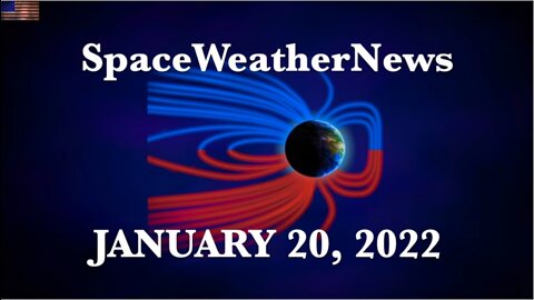 Solar Radiation Storm in Progress, M5.5 Solar Flare, Magnetic Life | S0 News Jan.20.2022