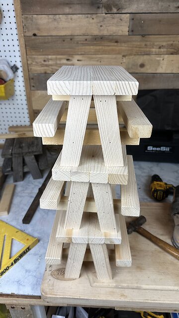 Making mini picnic tables to SELL!