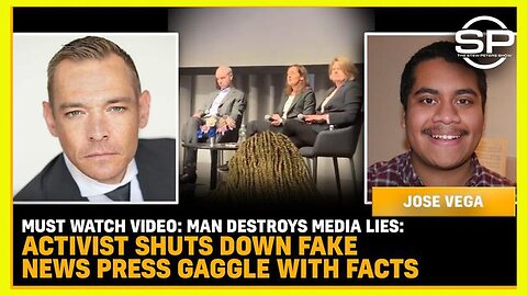 [ MUST WATCH ] --VIDEO MAN DESTROYS MEDIA LIES ACTIVIST SHUTS DOWN FAKE NEWS PRESS GAGGLE WITH FACTS