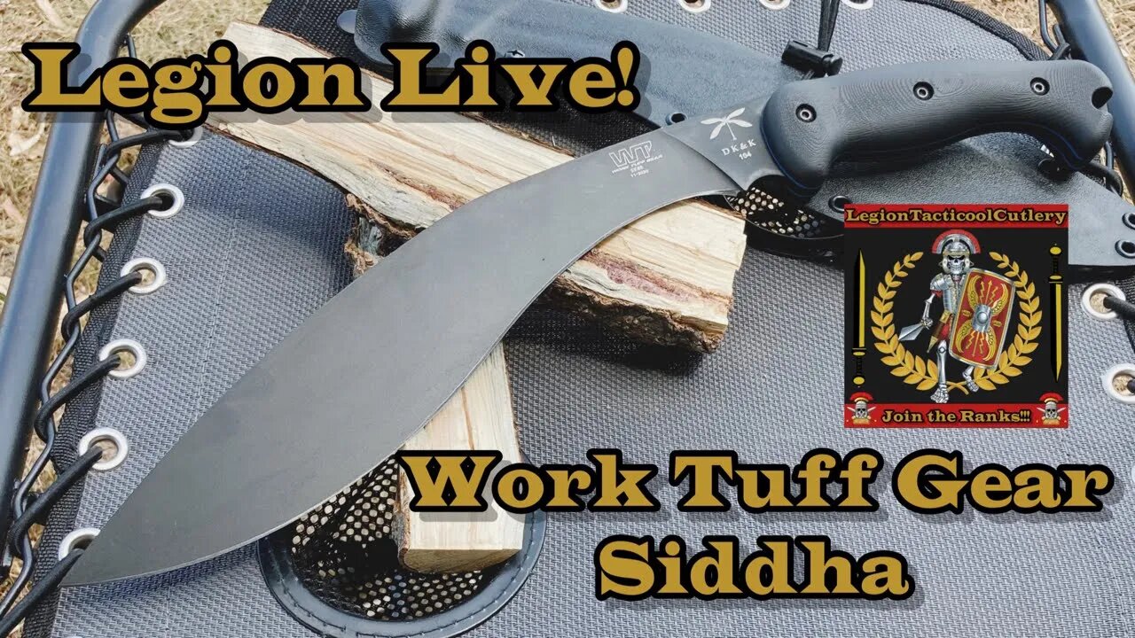 Legion Live! WTG Siddha! SK85 Steel!