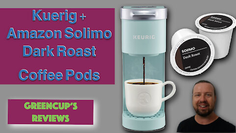 Product Review | Keurig K-Mini Coffee Maker + Solimon Dark Roast Coffee pods.