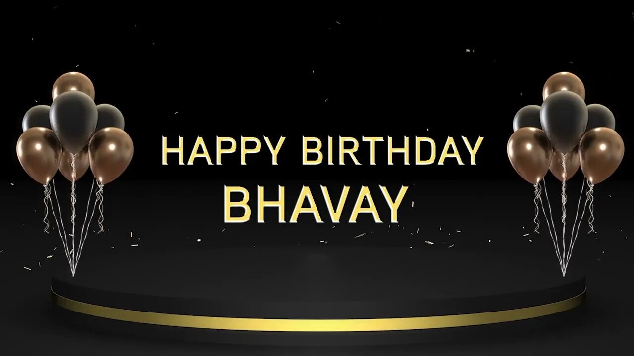 Wish you a very Happy Birthday Bhavay