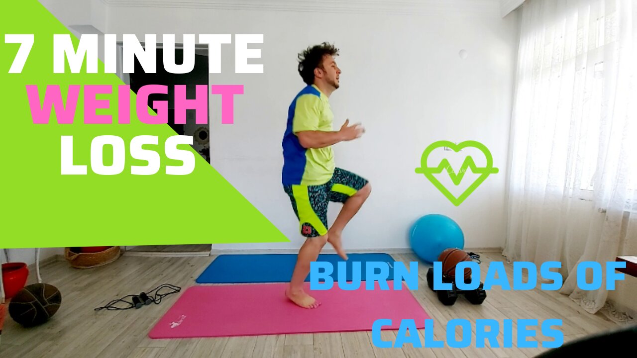 7-Minute Weight Loss Workout at Home | Burn Calories & Boost Metabolism