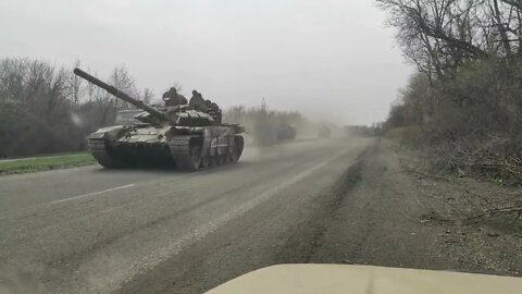 Russian forces on the move towards the contact line! Ukraine
