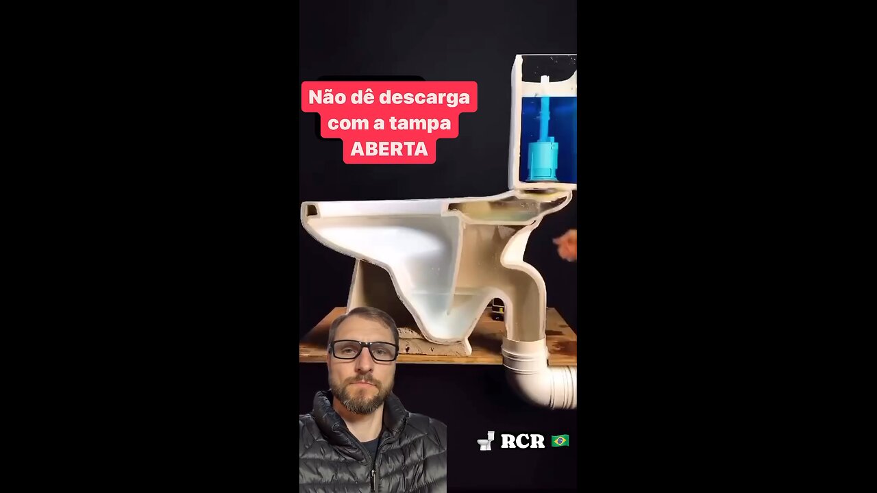 🧻 De A Descarga De Tampa Fechada Entendenda ®️©️®️🇧🇷 #saude #limpeza