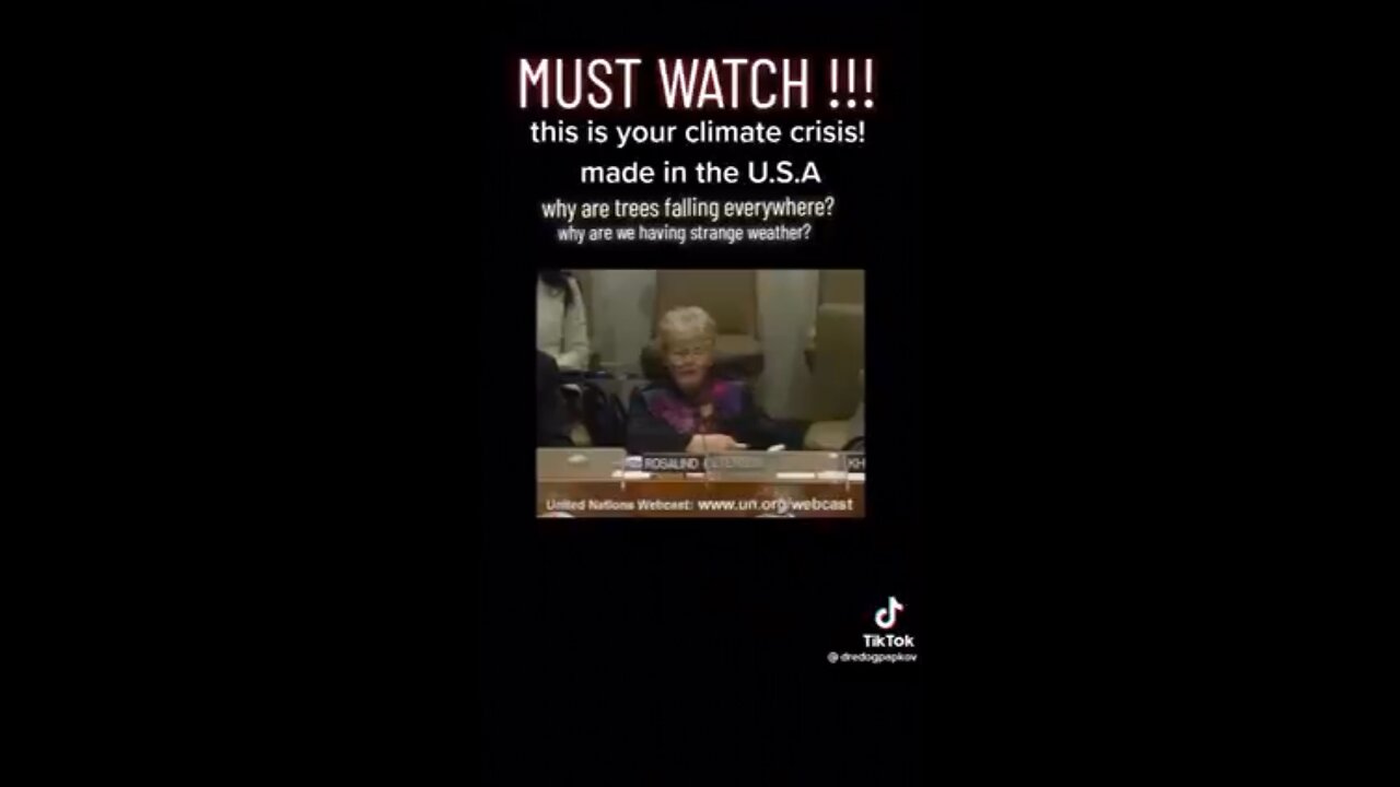 Climate Change is engineered by spraying skies chemtrials