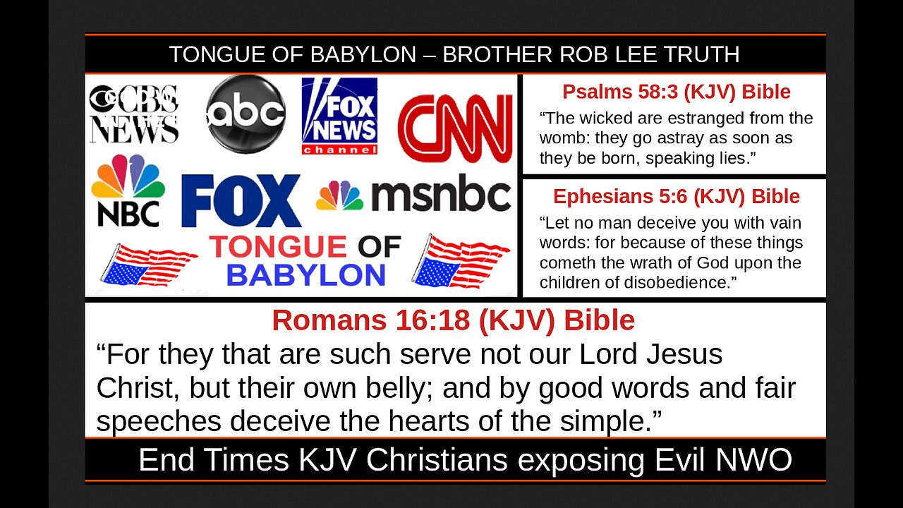 TONGUE OF BABYLON – BROTHER ROB LEE TRUTH