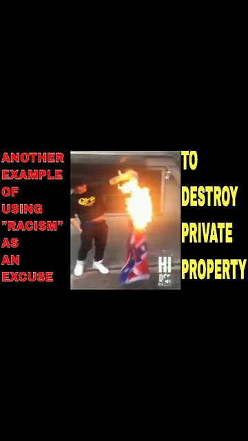 AMERICAN YOUTH DESTROYS PRIVATE PROPERTY