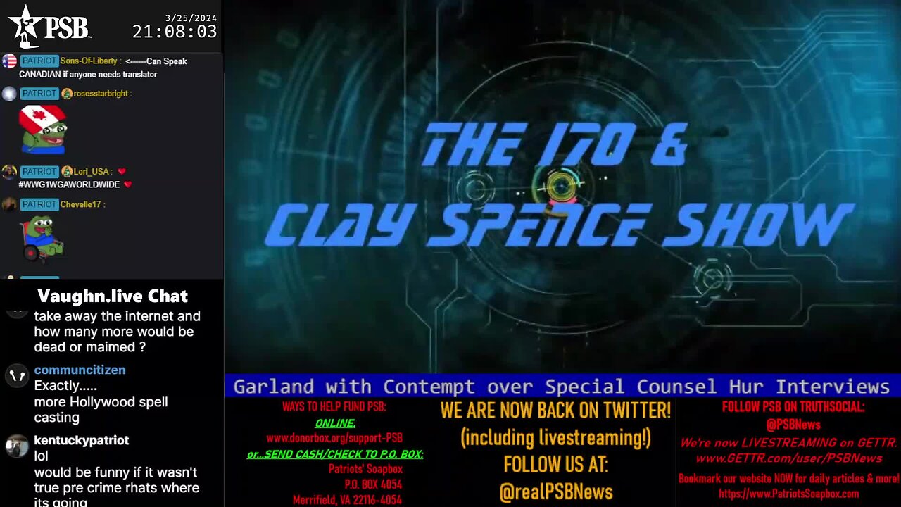 2024-03-25 21:00 EDT - The i70 and Coach Clay Show: