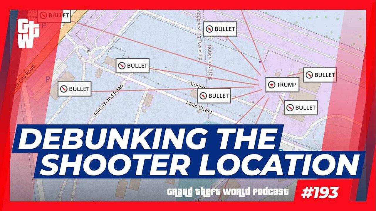 Debunking the Trump Shooter Location | #GrandTheftWorld 193 (Clip)