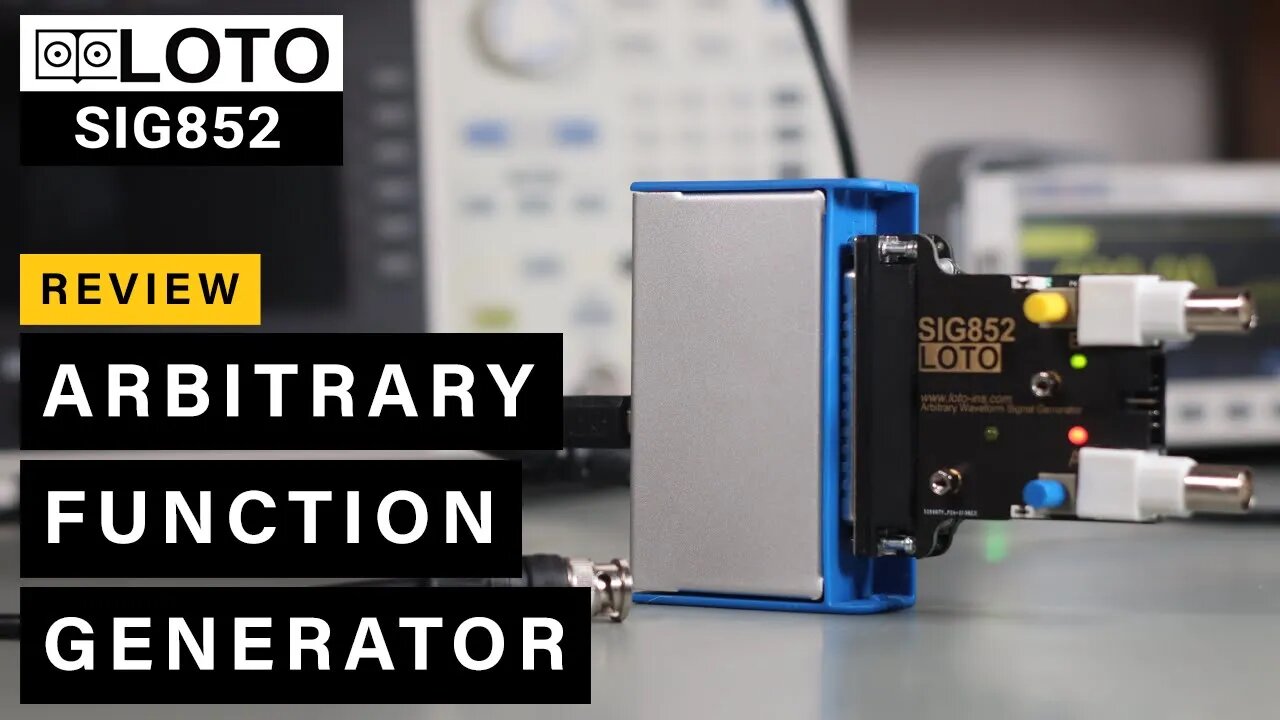 [NEW 2022] Loto SIG852 AWG ⭐ PC USB Arbitrary Function Generator Review