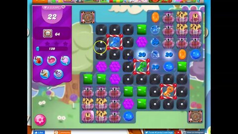 Candy Crush Level 3397 Talkthrough, 23 Moves Lucky Boosters
