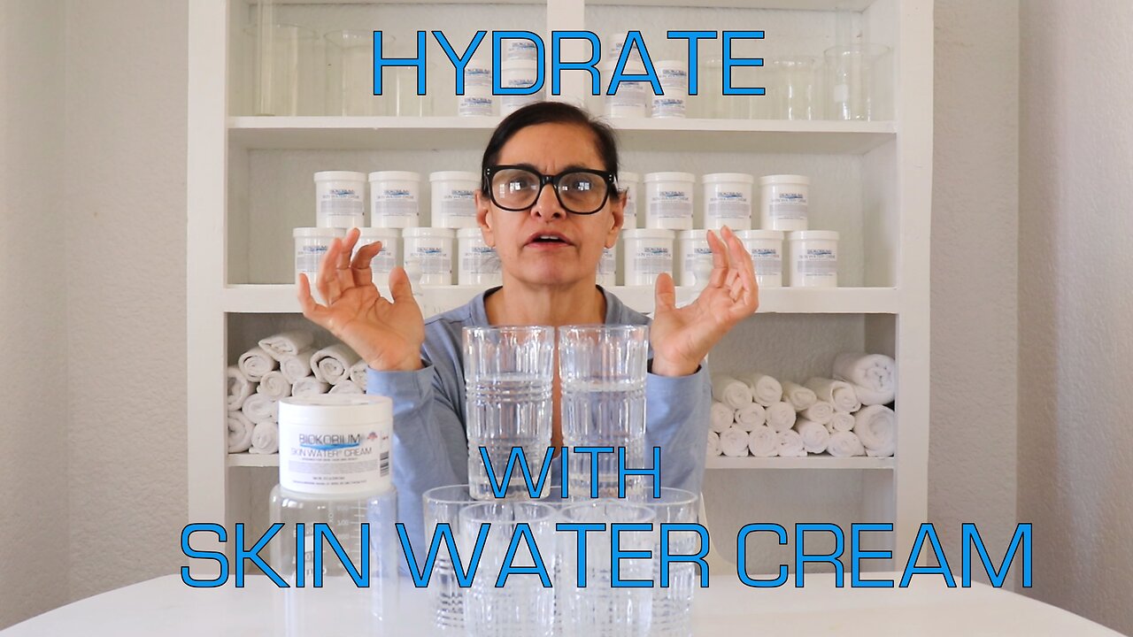 HYDRATE WITH SKIN WATER CREAM | WITH ANTI-AGING & SKIN EXPERT VIVIAN MORENO | BIOKORIUM SKIN CARE