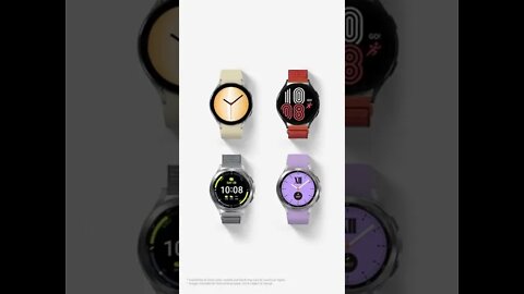 Galaxy Watch4 New watch faces and bands | Samsung