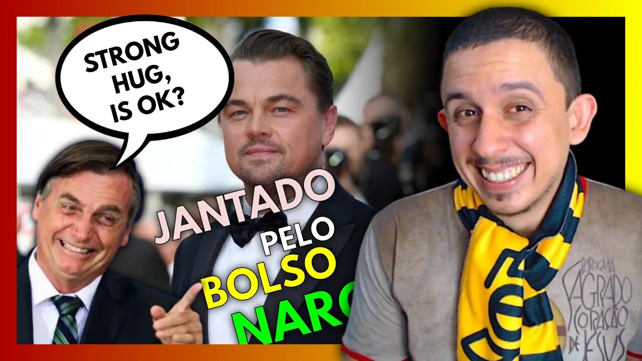 LEONARDO DICAPRIO levou MITADA de Bolsonaro