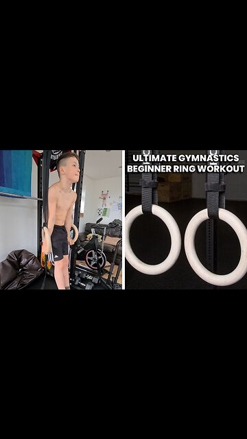 Want to get strong and flexible? Try these ring exercises!