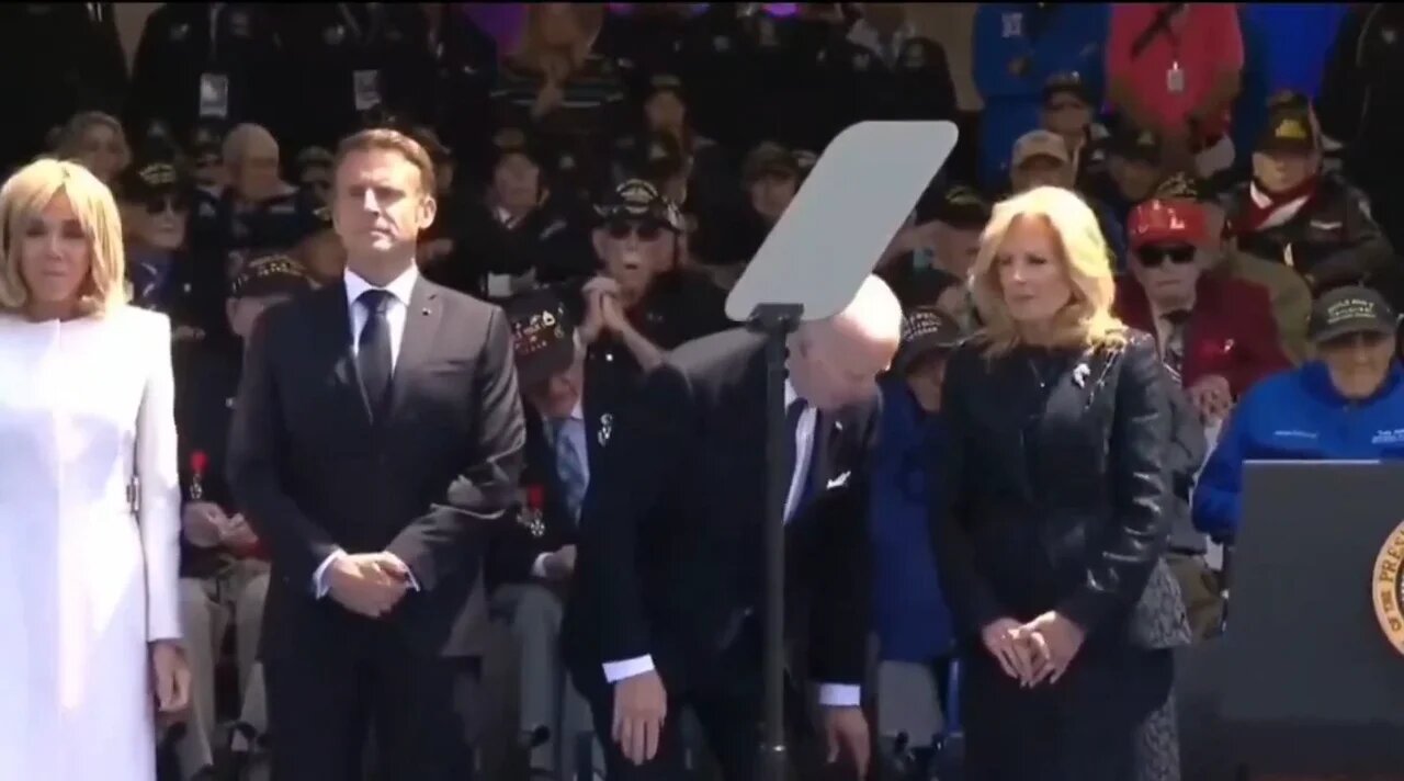 Did Biden Poop His Pants at D-Day Ceremony?