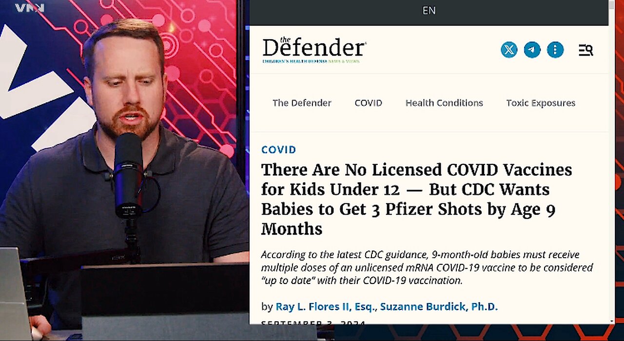 The CDC now recommends babies receive 3 Covid shots by the time they turn 9 months old