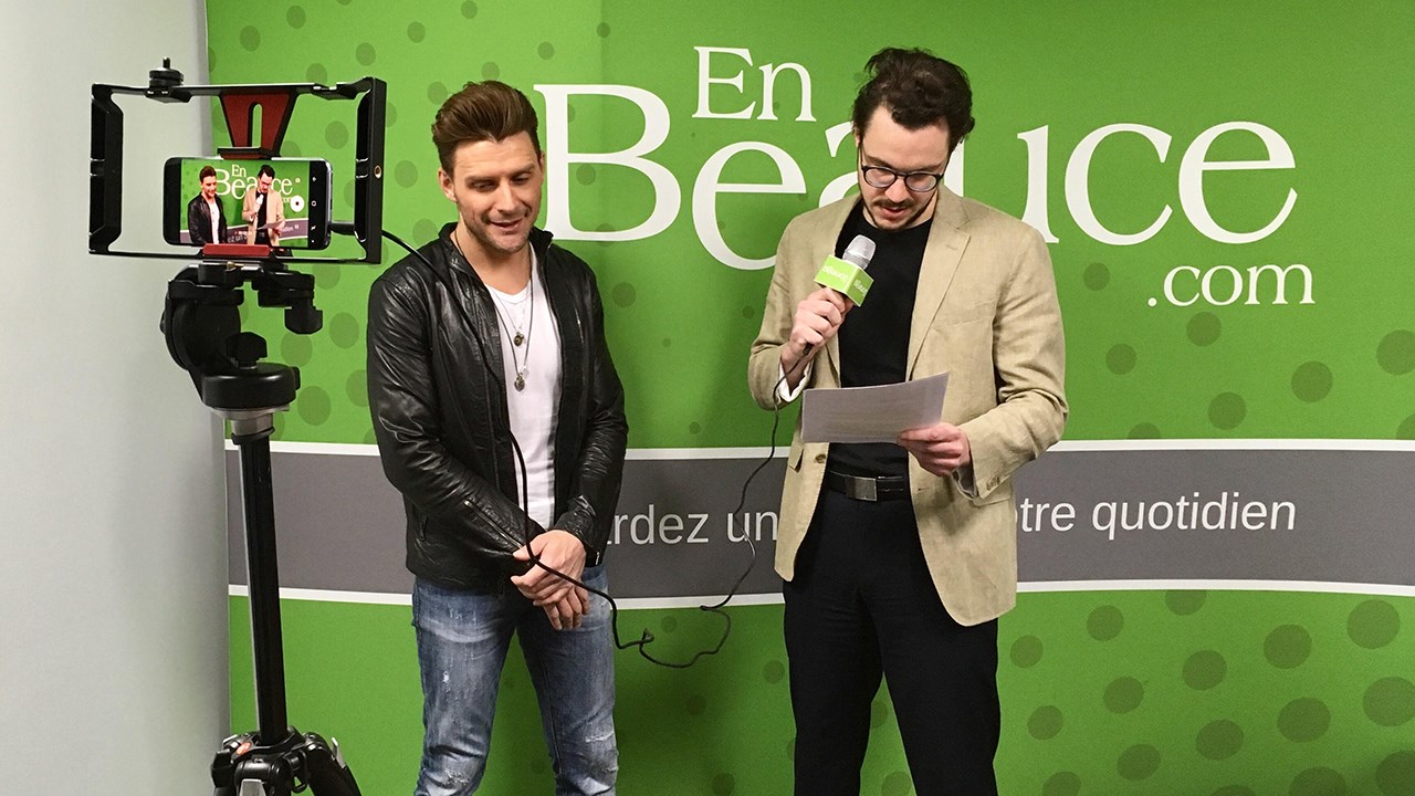 Entrevue et performance de Roby Jonhson dans nos studios