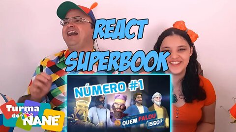 SUPERBOOK QUEM FALOU ISSO #1 - REACT