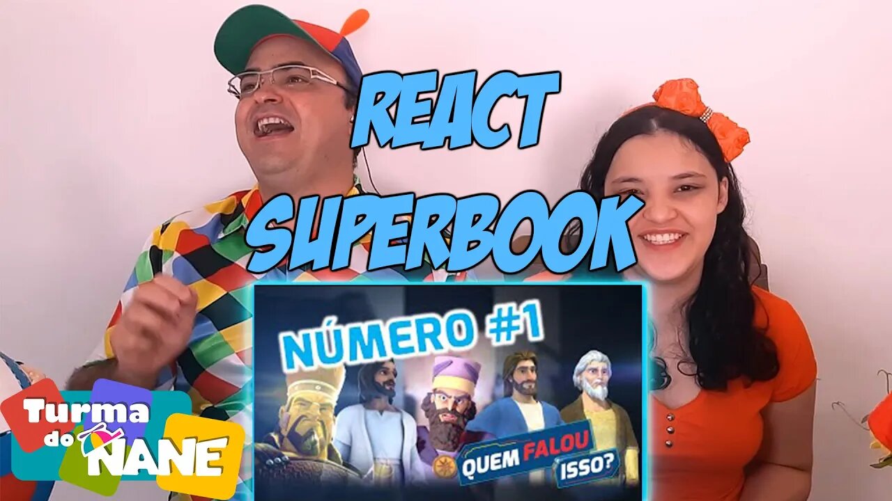 SUPERBOOK QUEM FALOU ISSO #1 - REACT