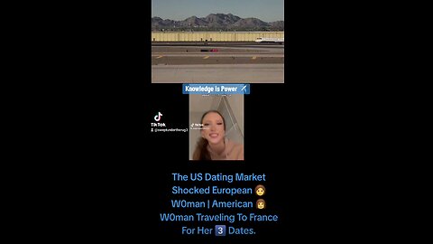 The US Dating Market Shocked European Woman | American Woman Traveling To France For Her 3 Dates.