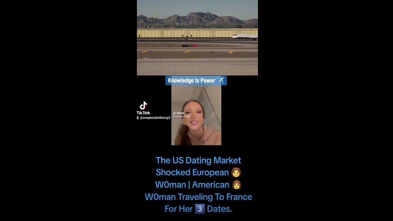 The US Dating Market Shocked European Woman | American Woman Traveling To France For Her 3 Dates.